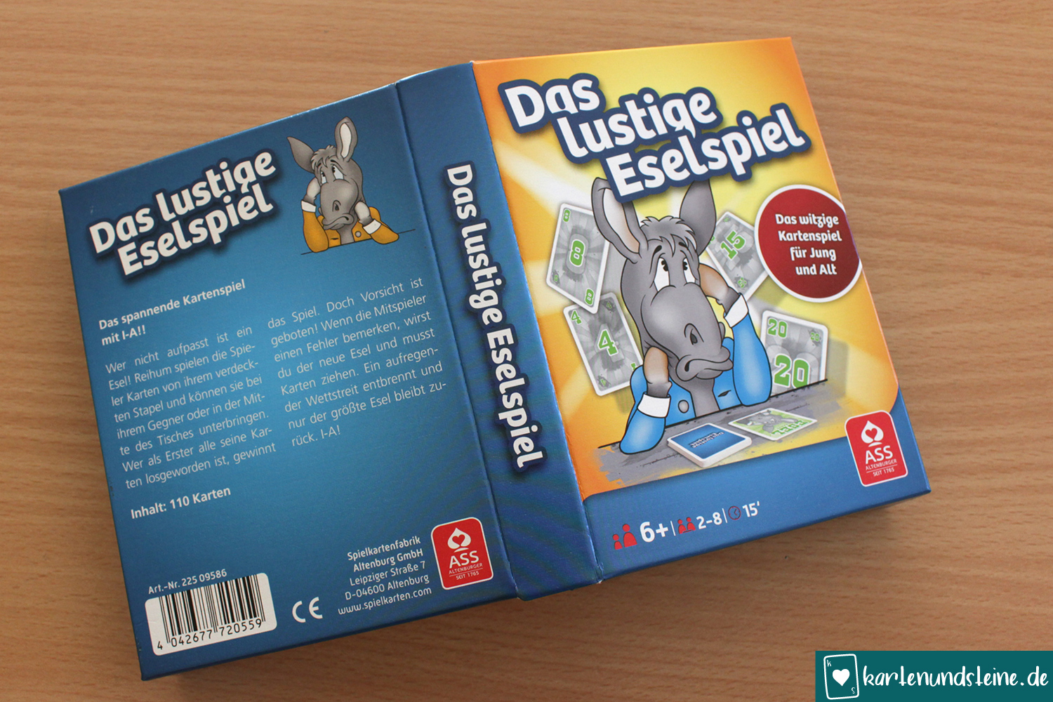 Das lustige Eselspiel Box