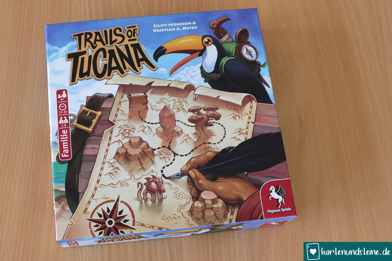 Flip&Write Spiel Trails of Tucana