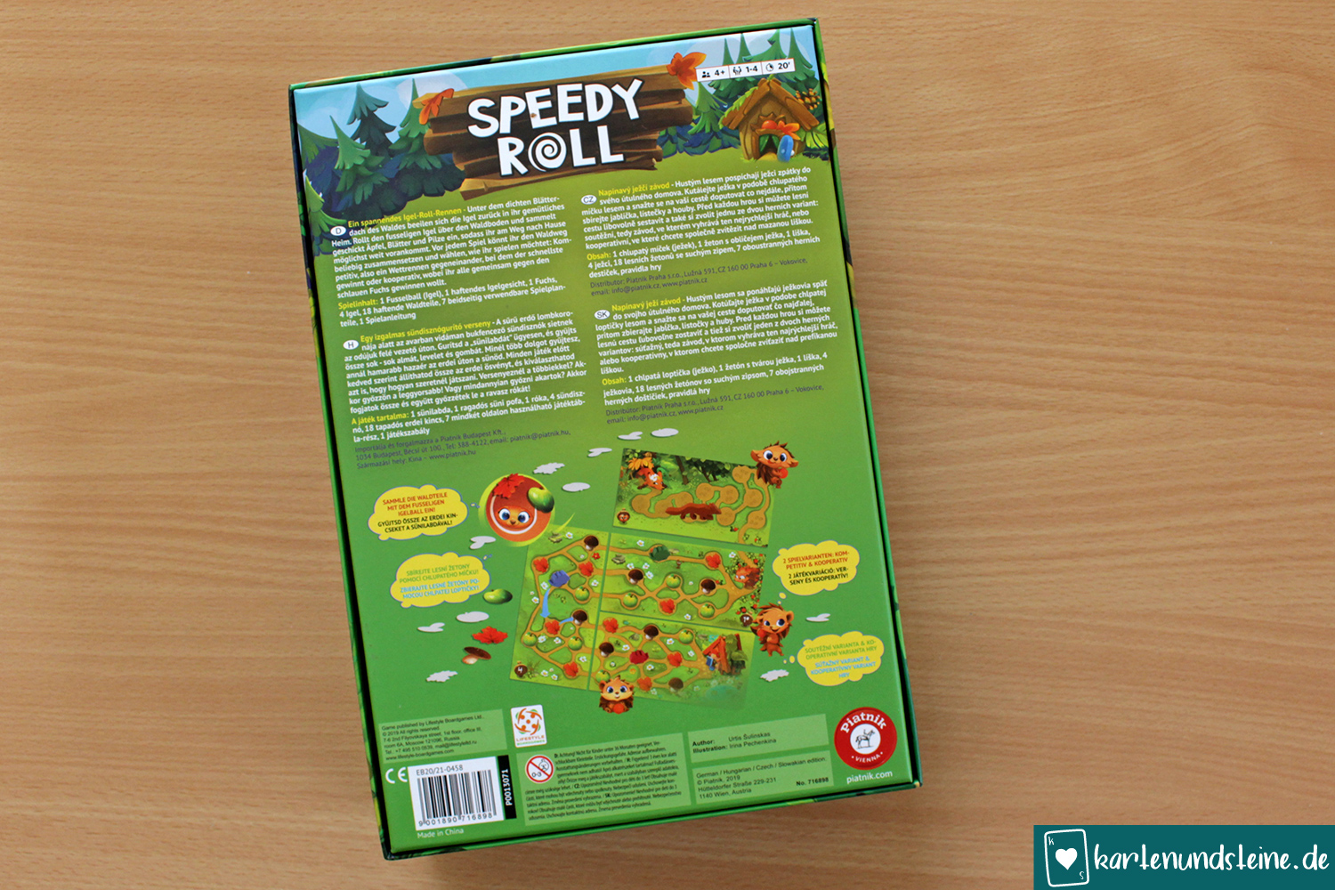 Speedy Roll – Kinderspiel des jahres 2020